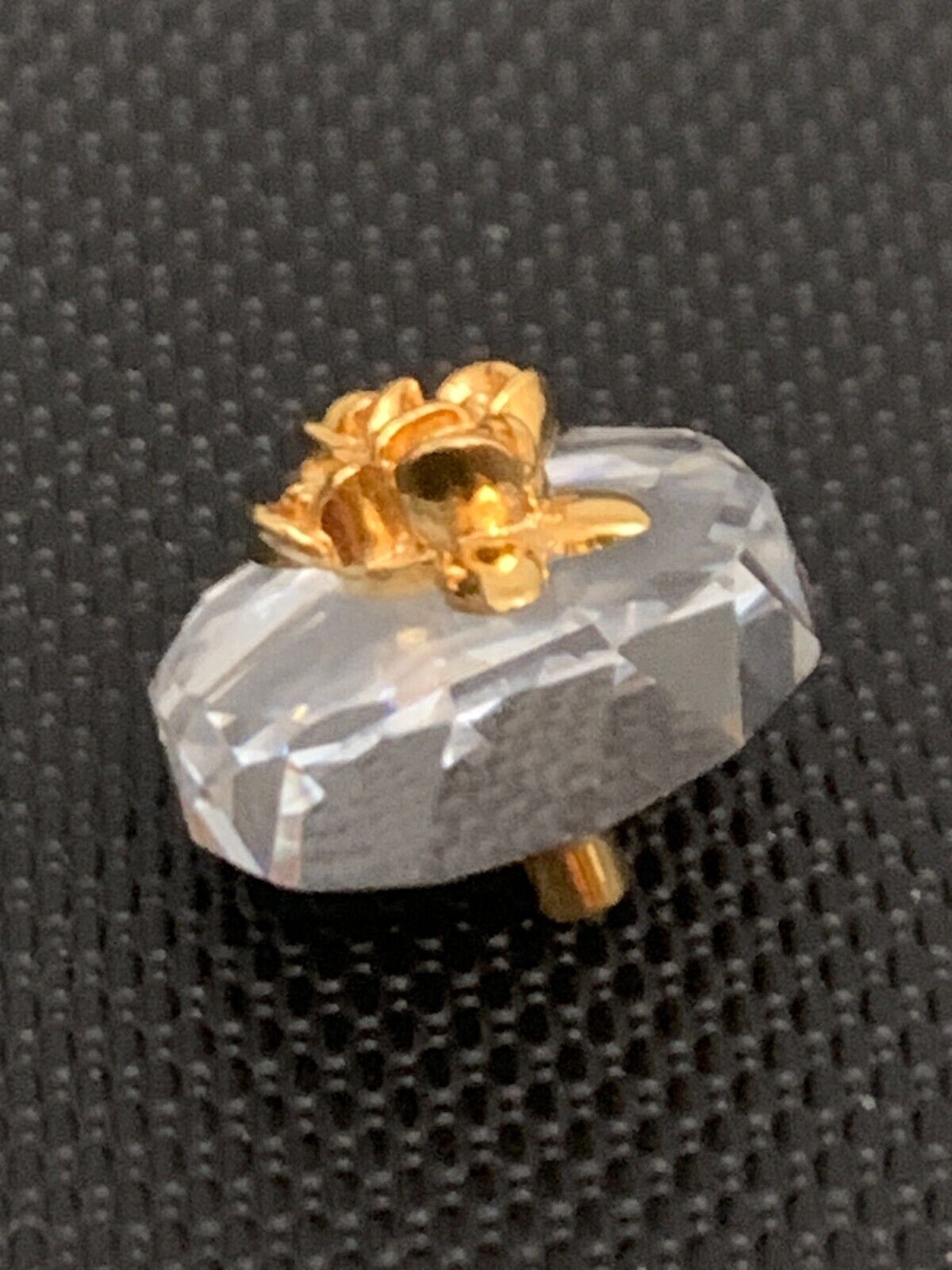 Replacement Pc for Swarovski Crystal Memories Gold Miniature 3-Tier Wedding Cake