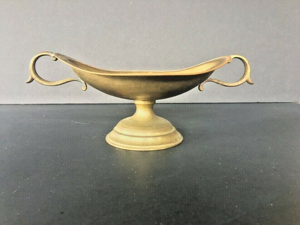 ANTIQUE RUSSIAN TSARIST ARTS & CRAFTS HAND MADE FOOTED TAZZA 