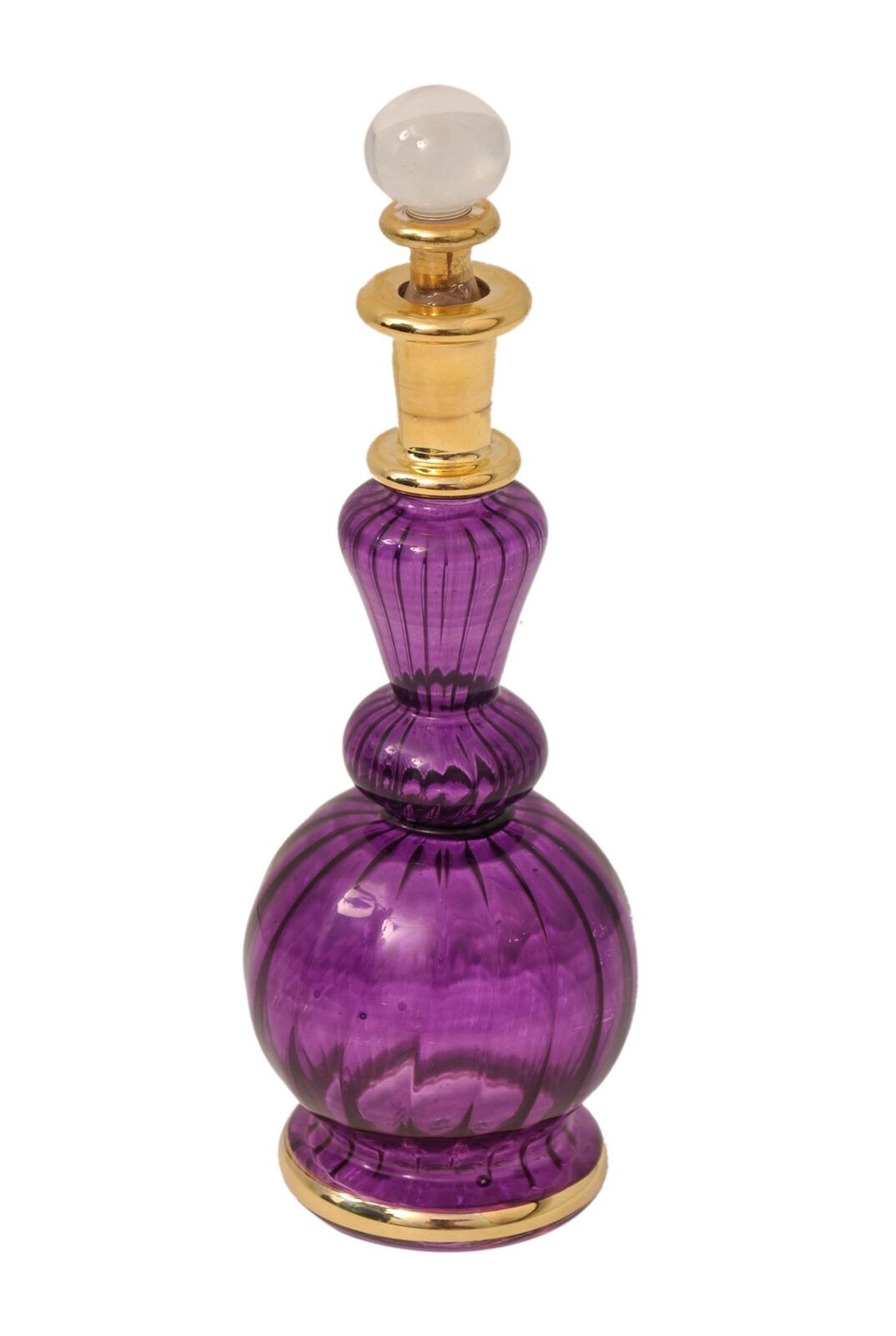 CraftsOfEgypt Egyptian Perfume Bottles Single Large Hand Blown Decorative Pyr...