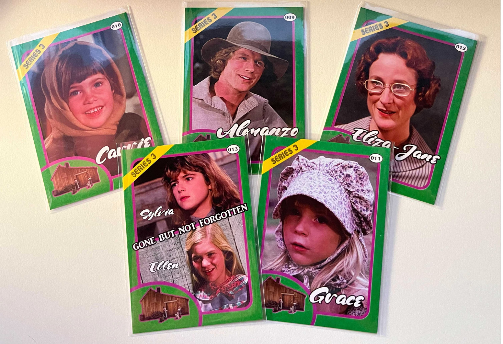 Little House on the Prairie Collectible Fan Made Trading Cards Series 3