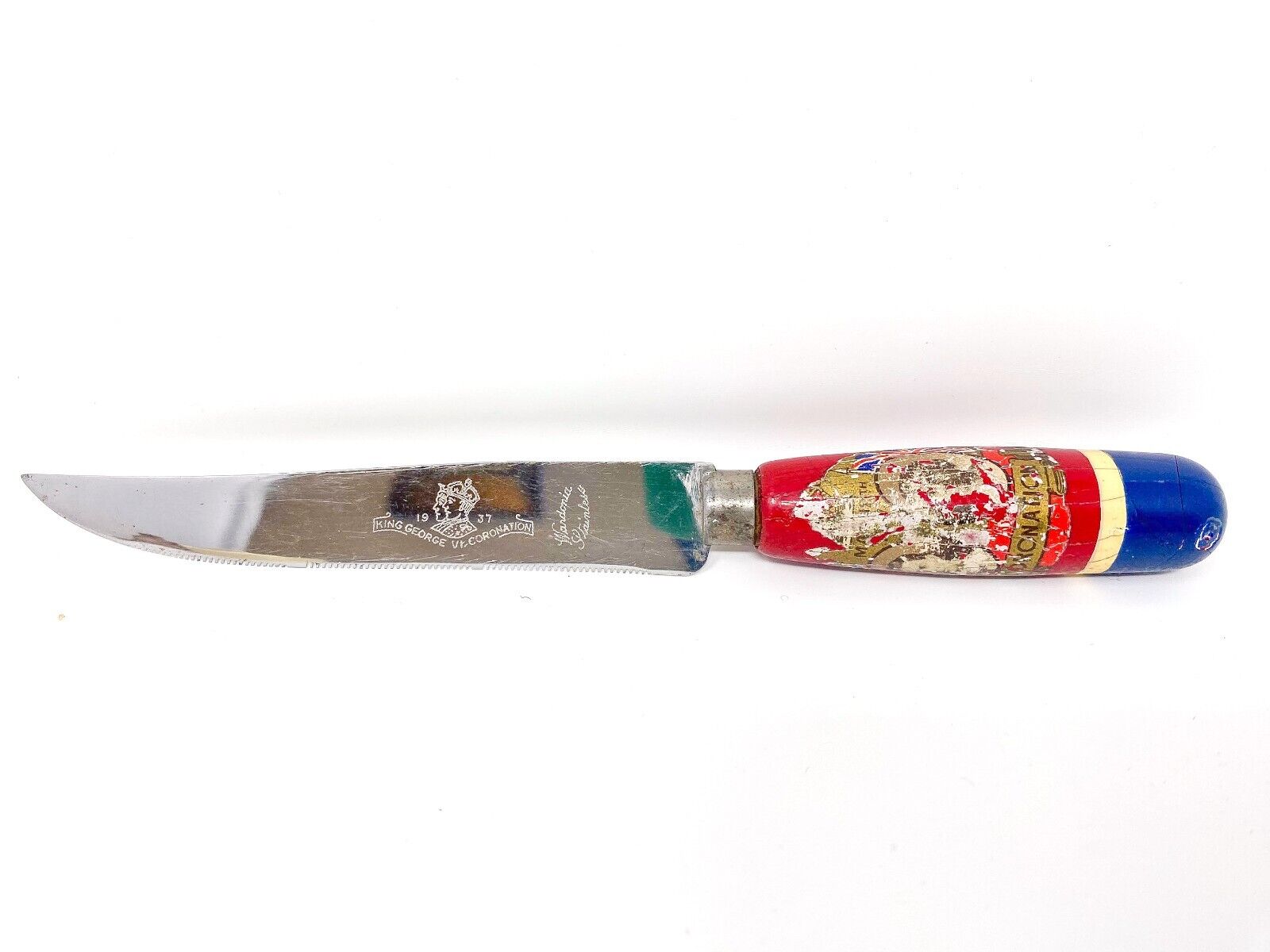 Rare 1937 King George VI Coronation Souvenir Knife