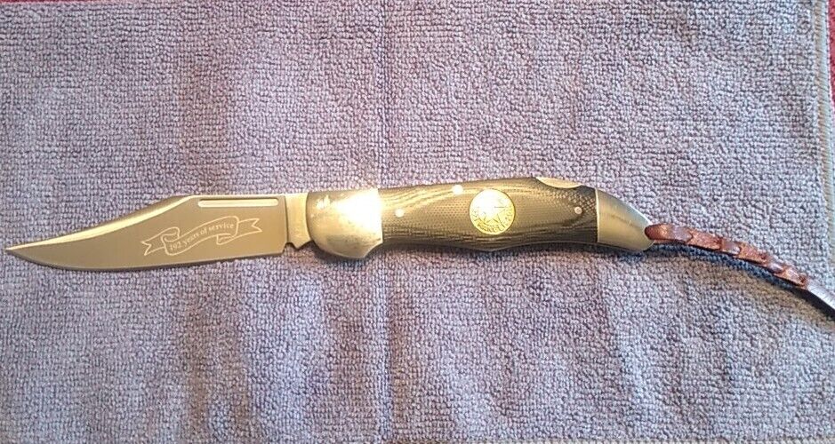 A.G. Russell Pocketknife 2015 Texas Ranger 192 Years in an El Paso Saddlery 