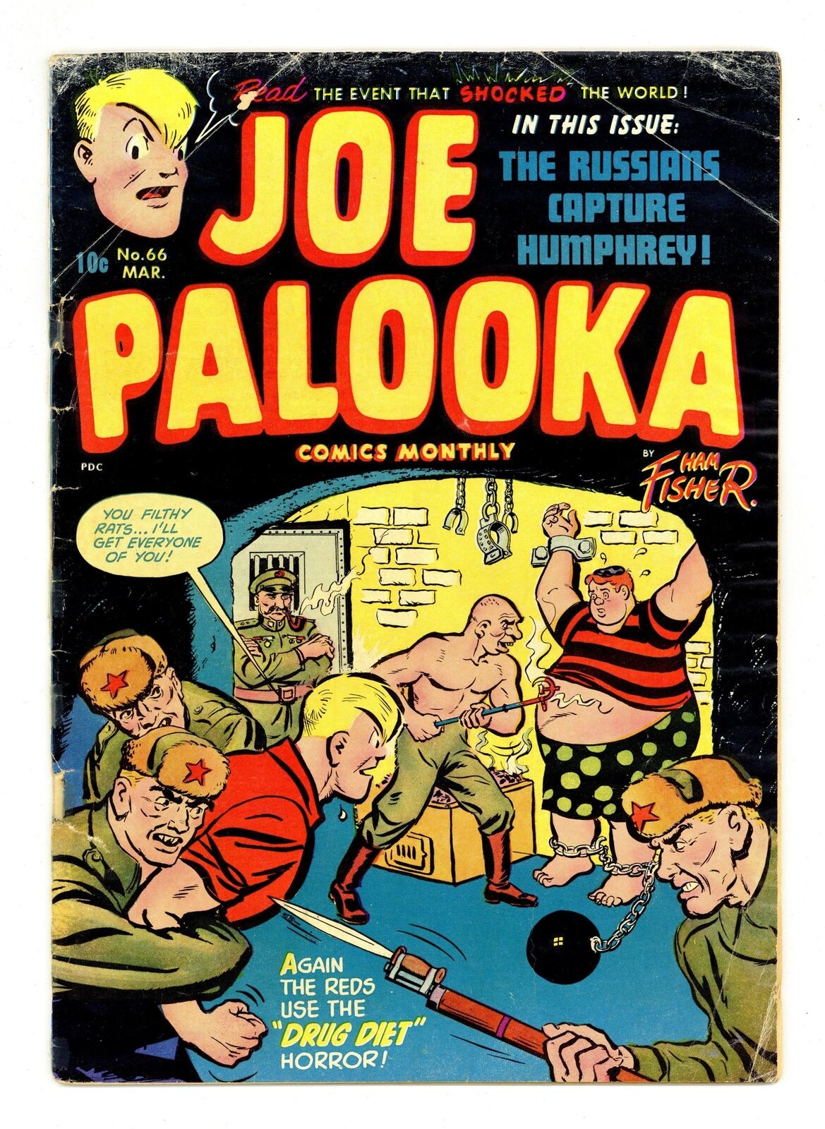 Joe Palooka #66 FR 1.0 1952