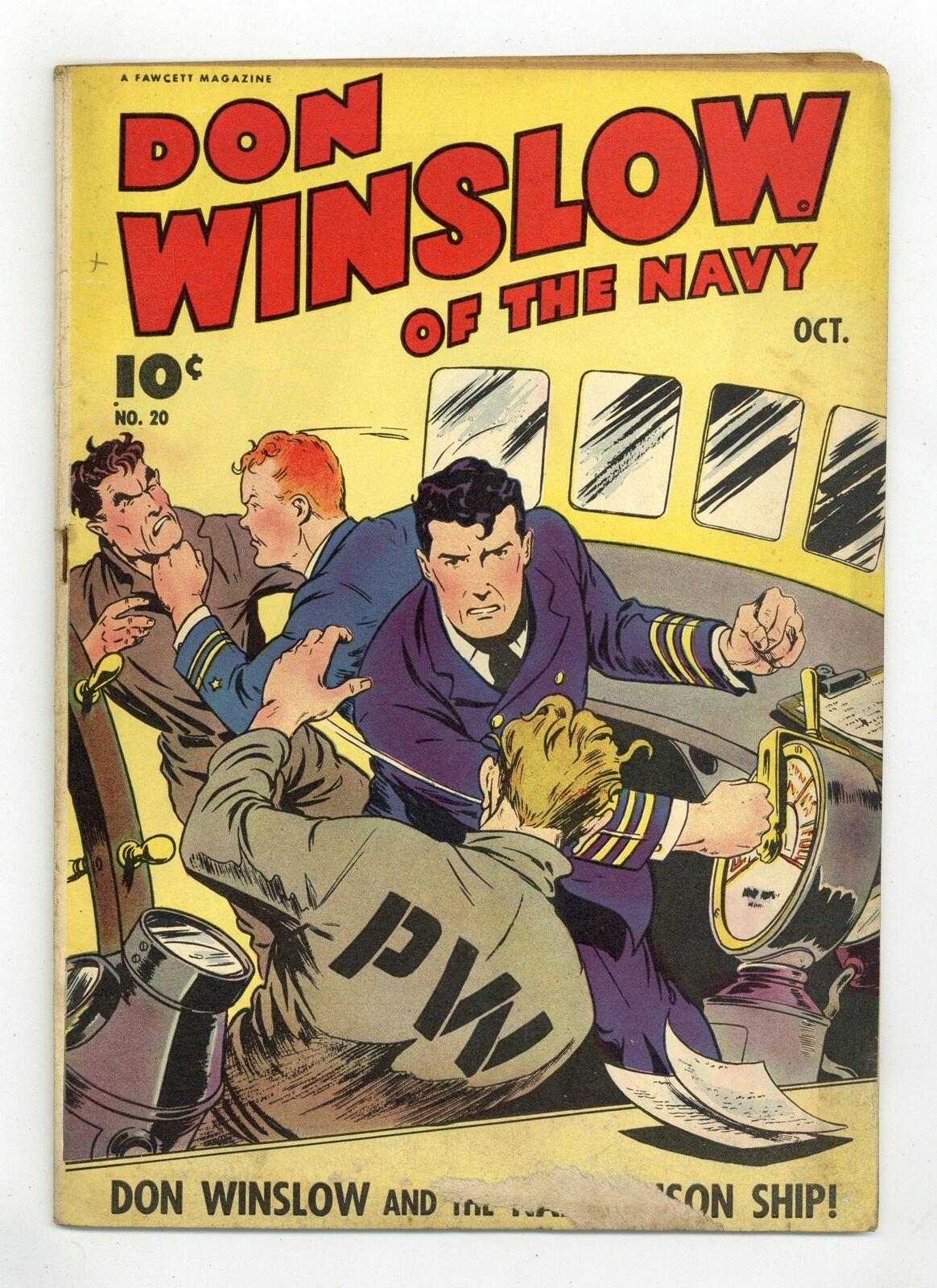 Don Winslow of the Navy #20 GD- 1.8 1944