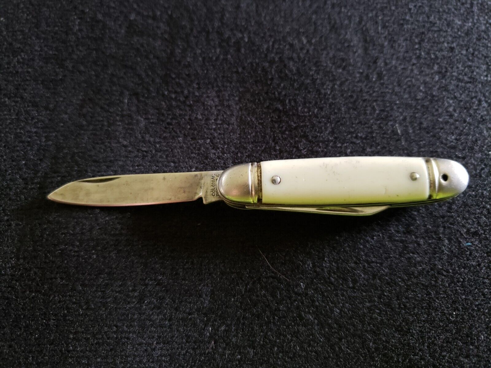 Vintage Colonial USA 2-Blade Jack Folding Pocket Knife