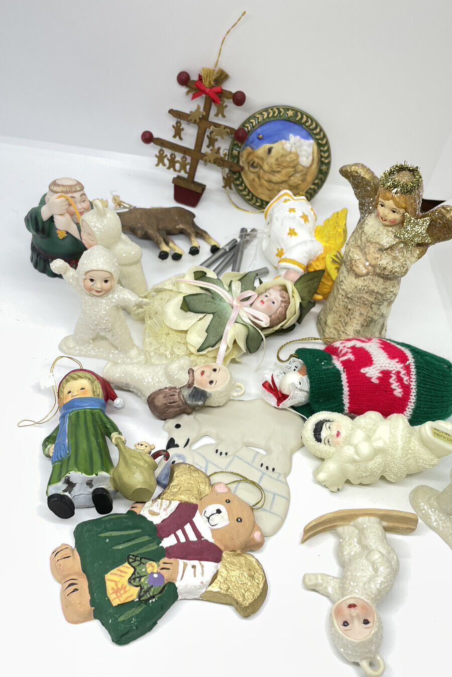 Large lot of Vintage Christmas Ornaments and Others 