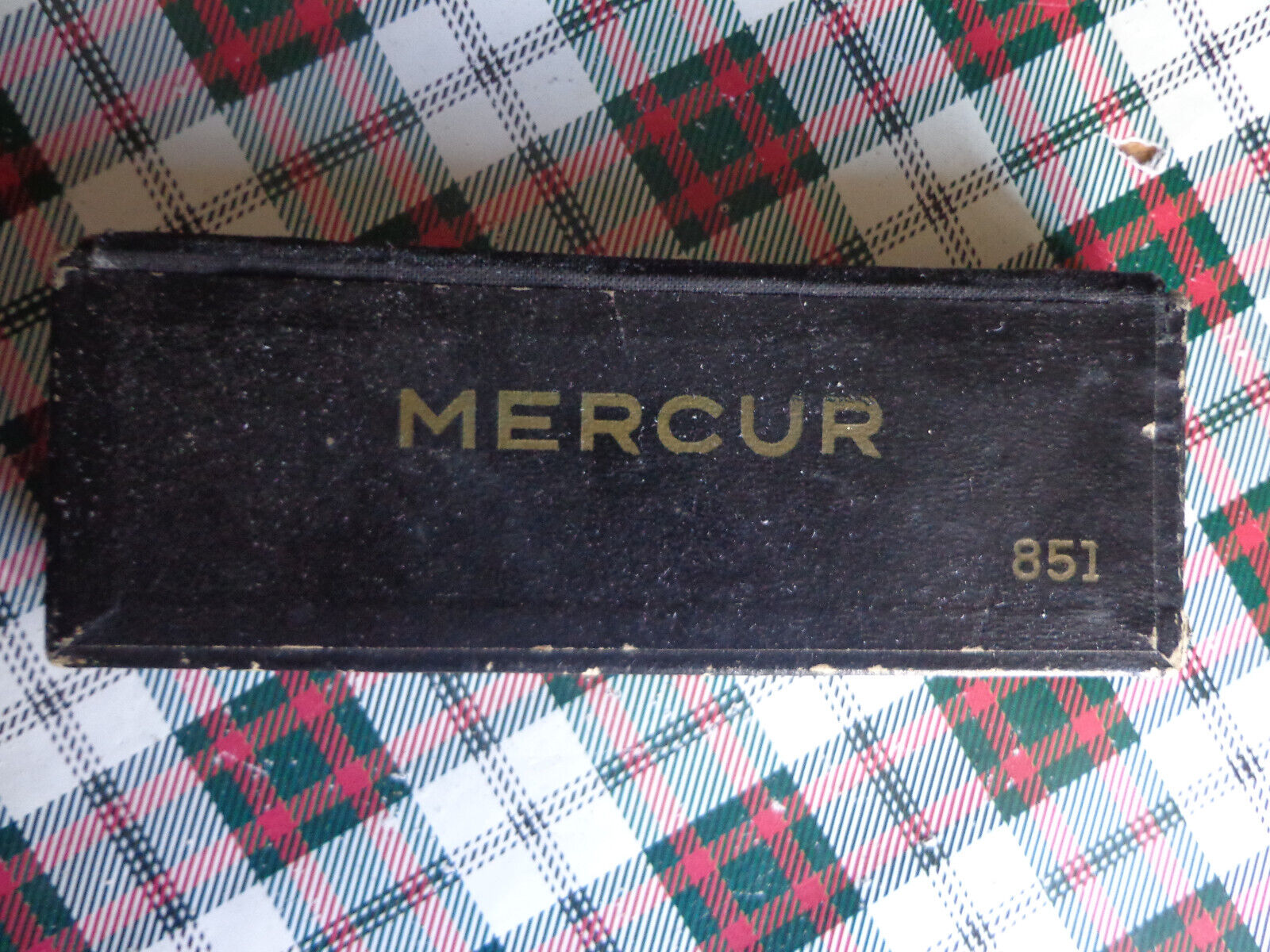 Vintage Mercur 851 Drafting Compass Set with Original Case