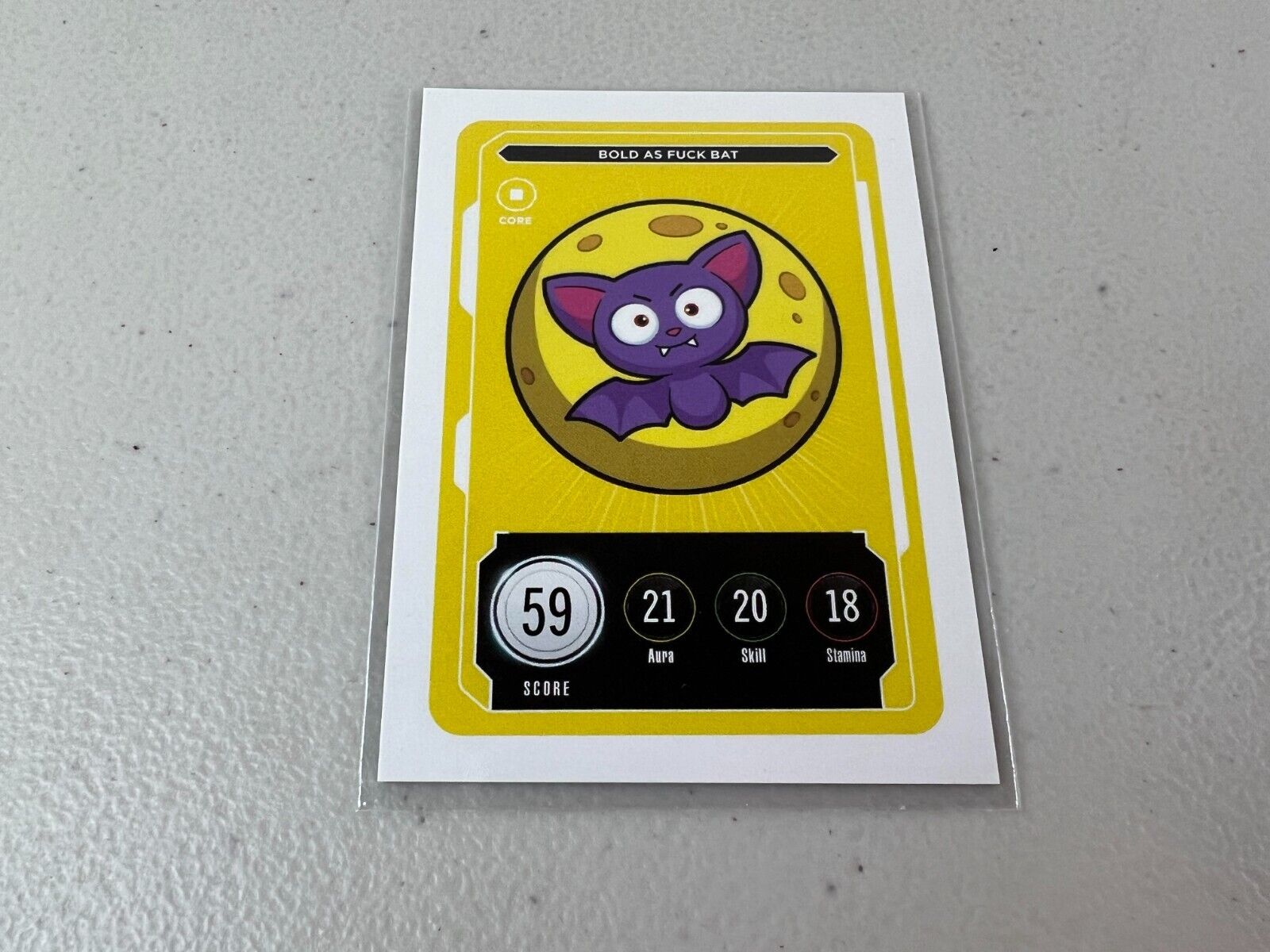 VeeFriends Bold as F*** Bat Series 2 Core Card Compete and Collect Gary Vee