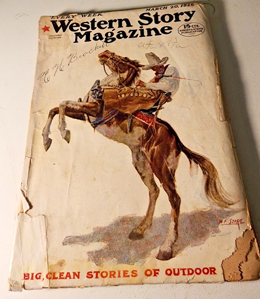 Western Stories March 20 ,1926