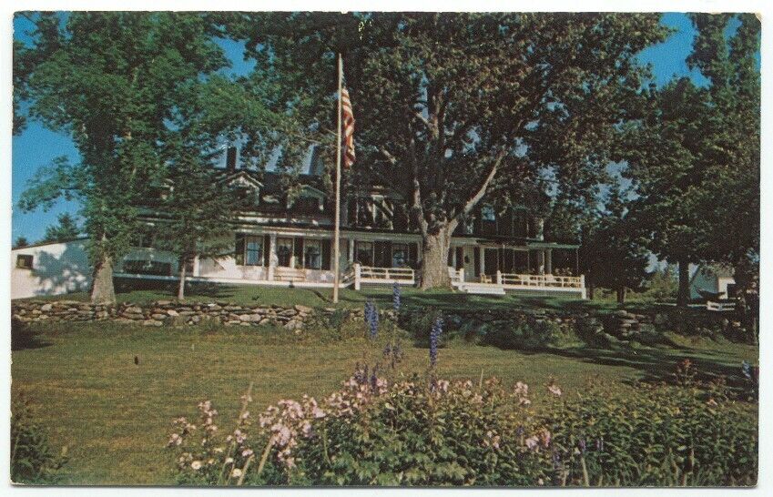 Cuttingsville VT Tip Top Inn Postcard Vermont