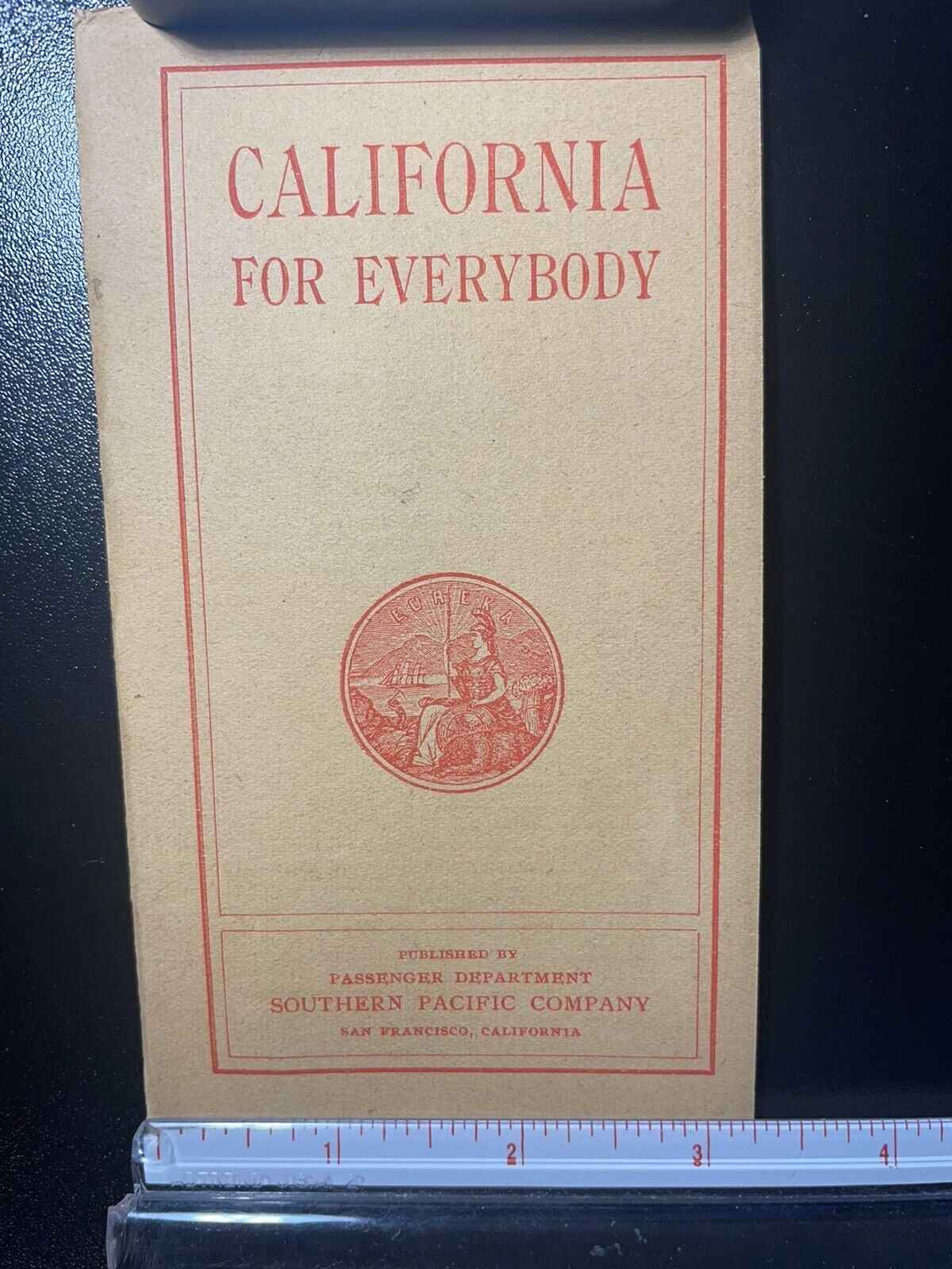 1903 Vintage Booklet Titled California for Everyone