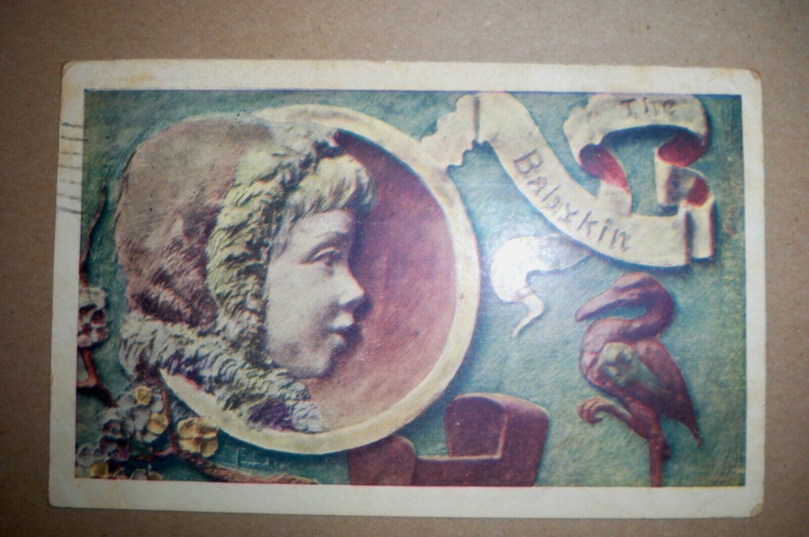 US Postcard 1908 BABYKIN Spartanburg/Moore SC Posted Franklin 1c Stamp Used