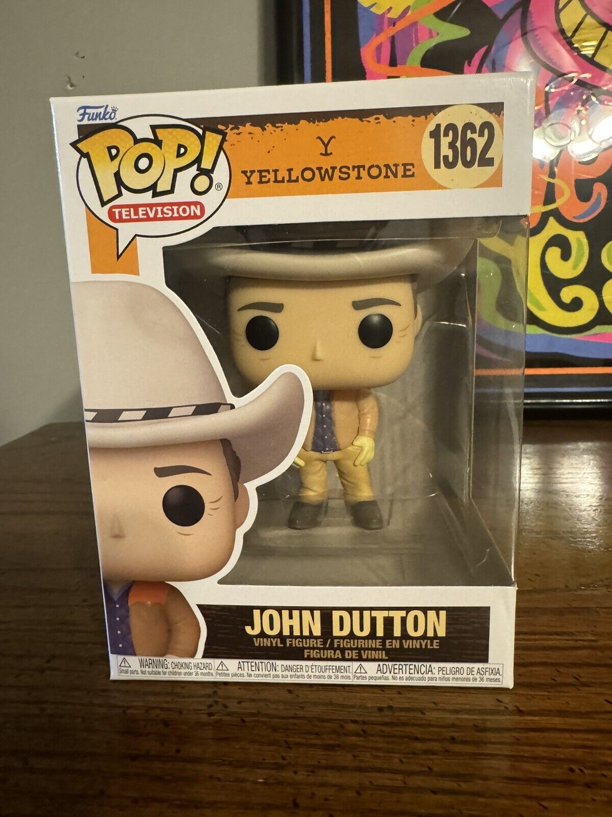 Funko Pop Television Yellowstone John Dutton Pop Figure #1362 Ships Fast