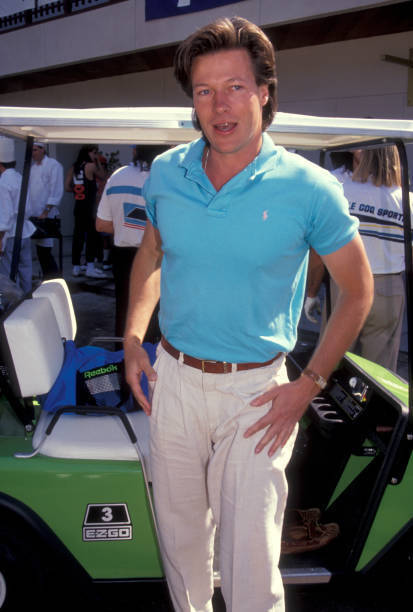Jack Wagner at the 6th TJ Martell-Reebox Celebrity Golf Invita- 1991 Old Photo 4