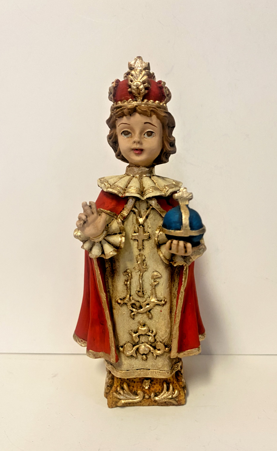 Infant Jesus of Prague Small Hand Painted  5\