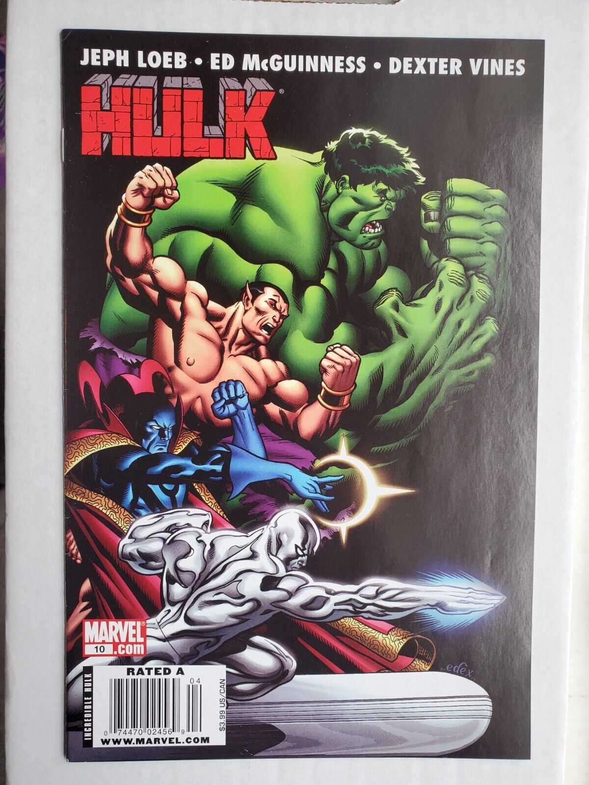 Only 1 Listed Hulk #10 Rare 1:50 Newsstand 3.99 Price Variant 1st App Offenders