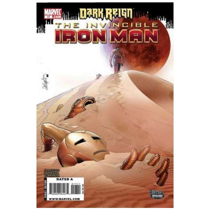 Invincible Iron Man (2008 series) #17 in NM minus condition. Marvel comics [g.
