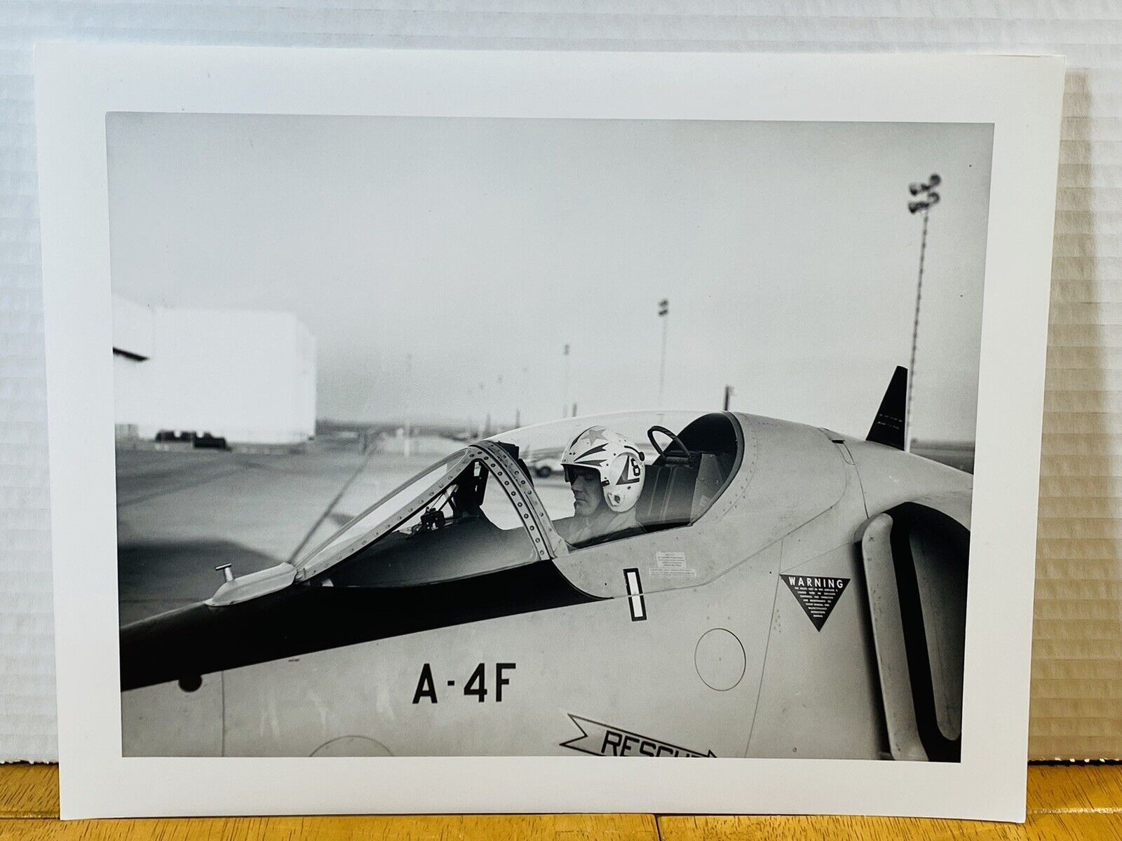 Douglas A-4F Skyhawk NAVY JET WITH PILOT STAMPED C-105631 NOV 1966