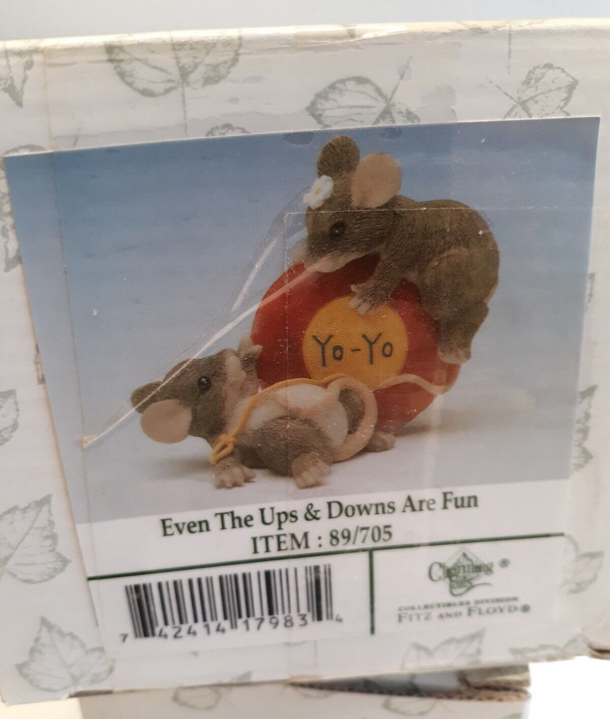 Charming Tales Even the Ups and Downs are Fun mouse with Yo-Yo never opened