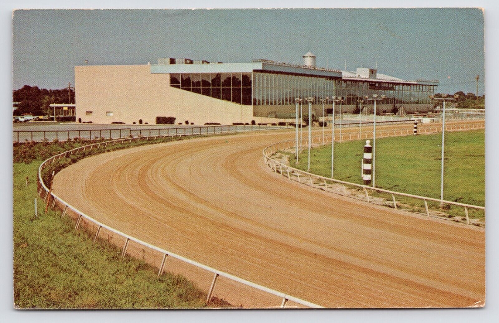 1970s Race Course Horse Track Equestrian Charles Town West Virginia WV  Postcard