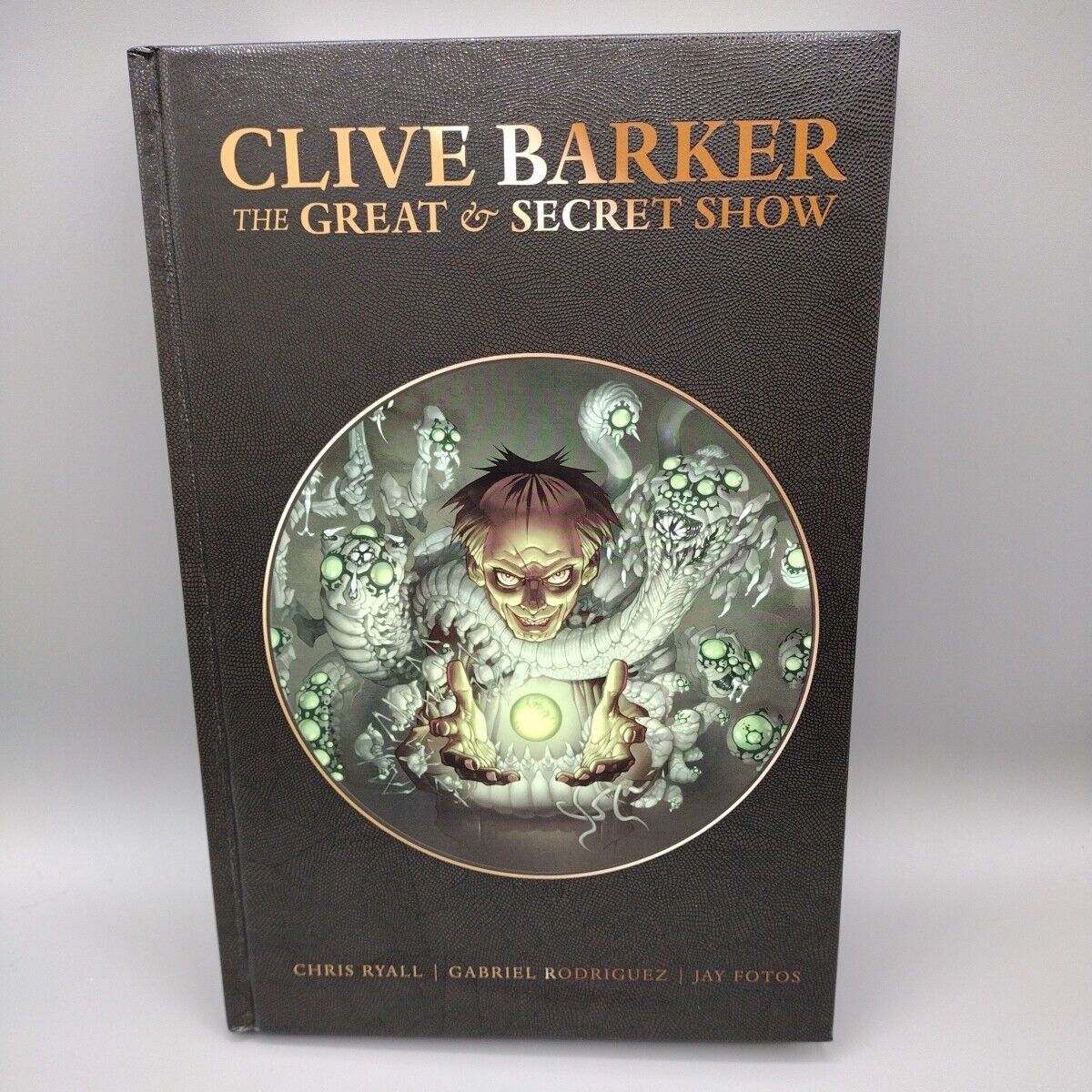 Clive Barker's The Great and Secret Show Deluxe Edition Hardcover Book Embossed