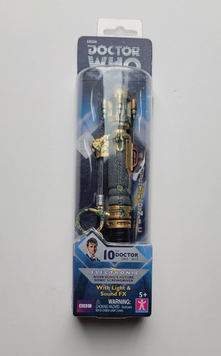 Dr. Who 10th Doctor River Song Future Sonic Screwdriver.  Very Rare, sealed
