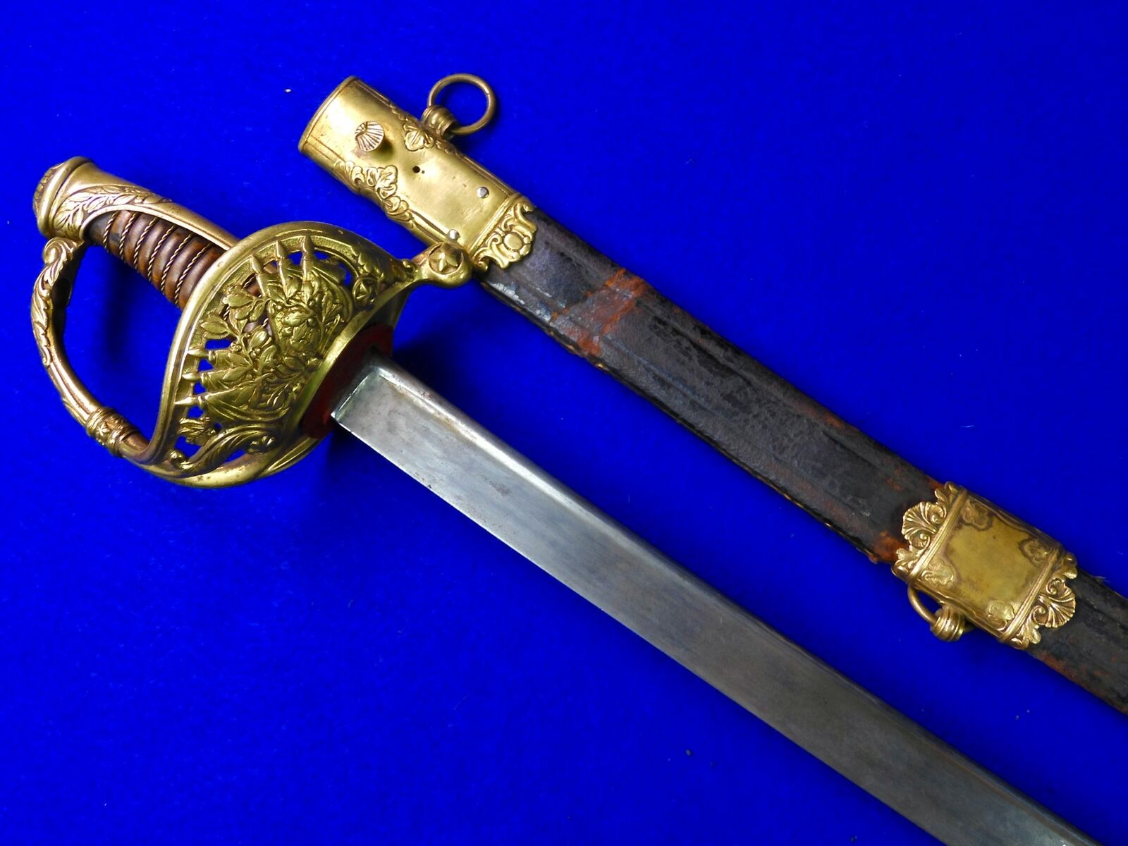 French France 19 Century Pre WW1 Napoleonic General Officer\'s Sword w/ Scabbard