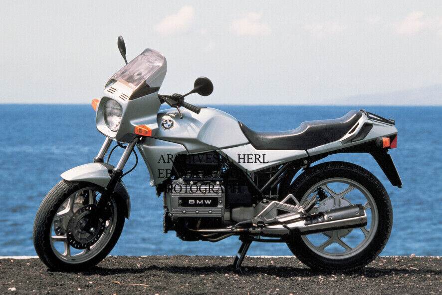 BMW K75 C 1985 BMW factory publicity image new Model Year 1985 photograph