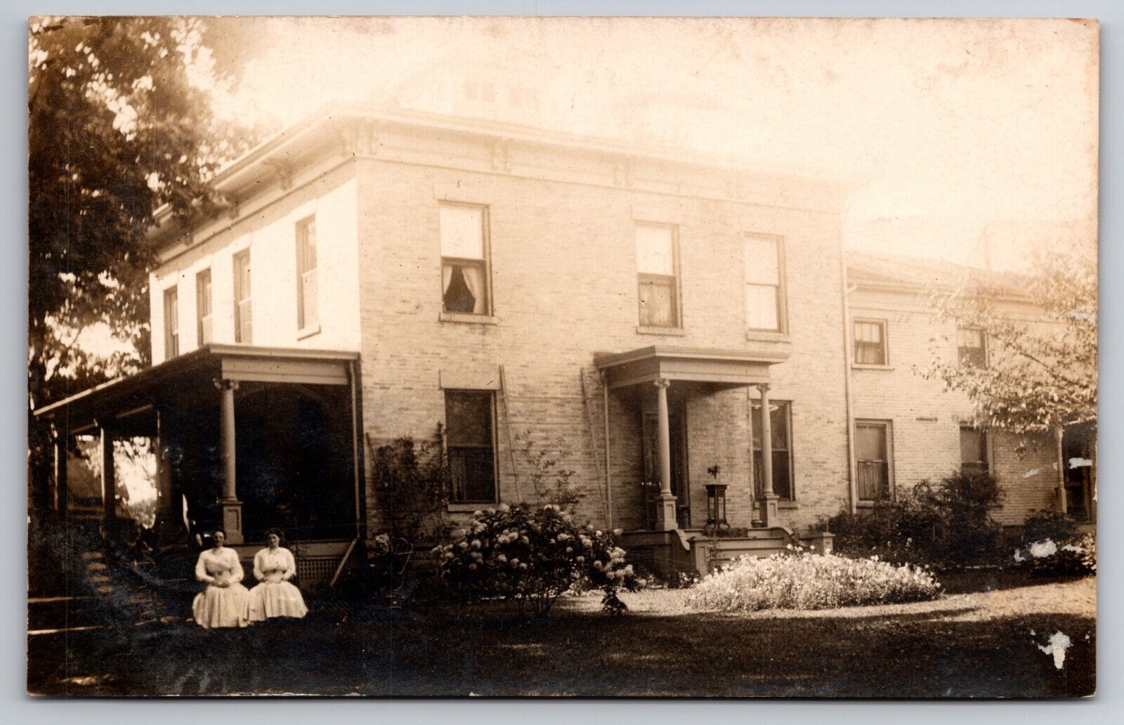 Residence House in Beaver Dam Wisconsin WI 1910 Real Photo RPPC