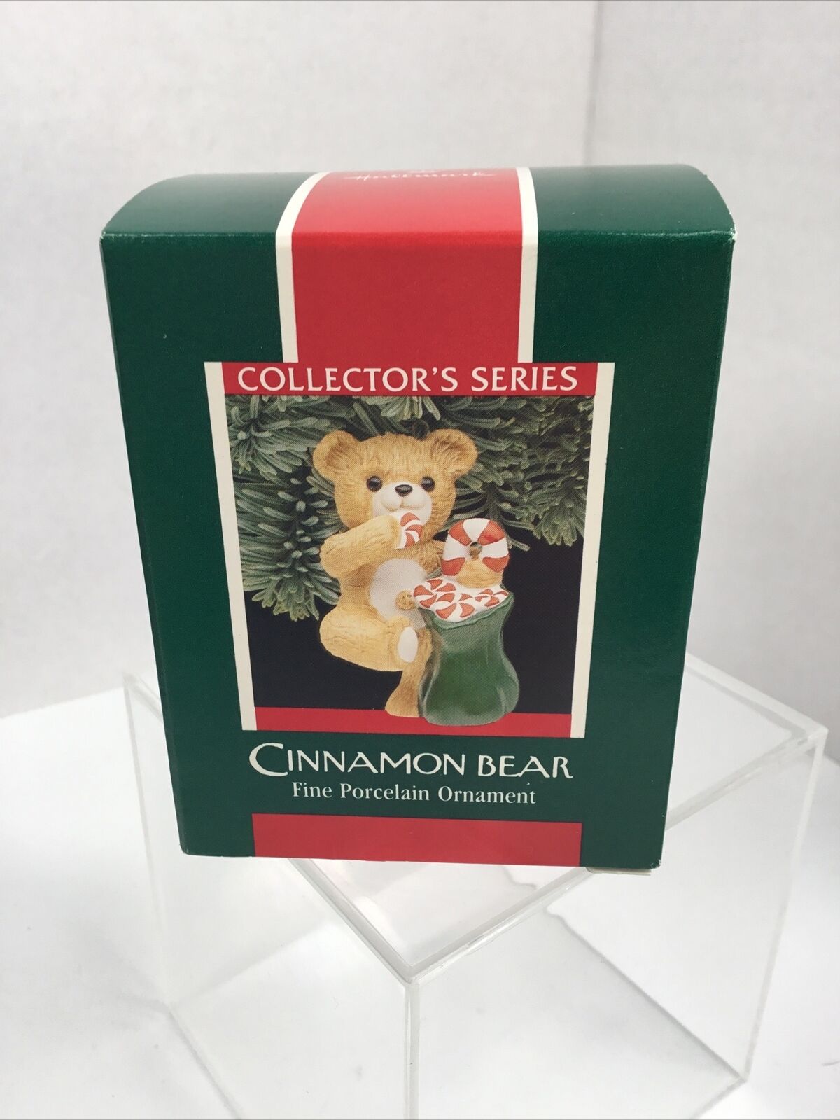 Hallmark Christmas Cinnamon Bear Vintage Christmas Keepsake Ornament 1989