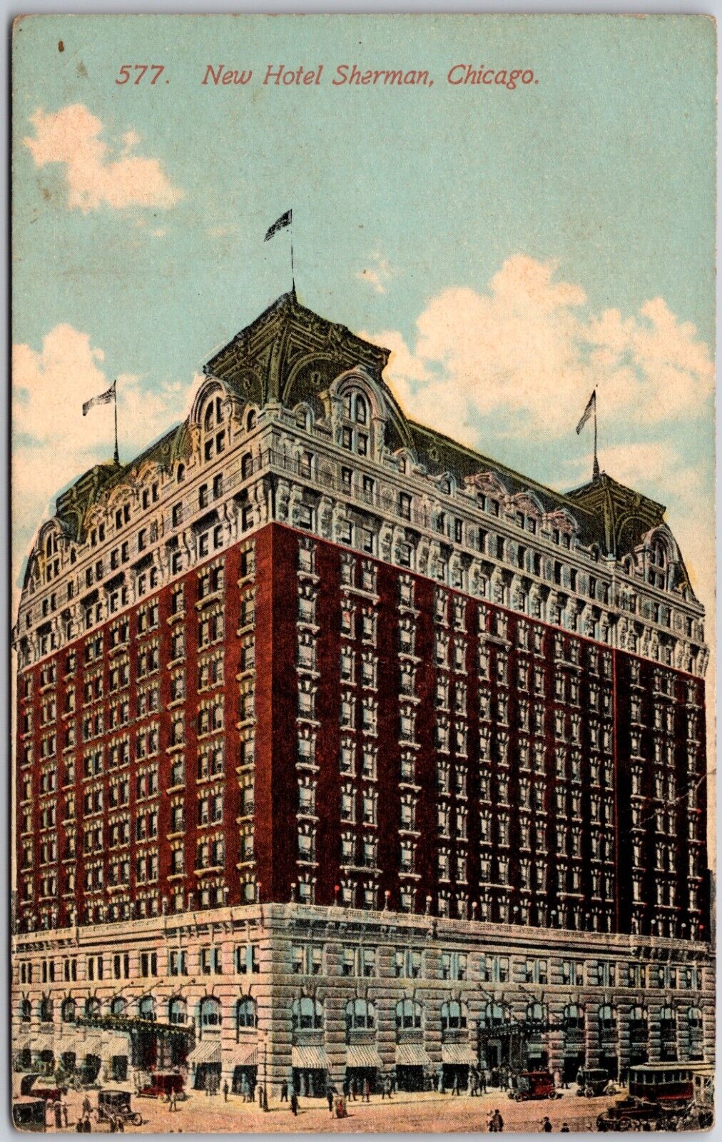 Postcard NY New York City Whitehall Building Posted 1900s