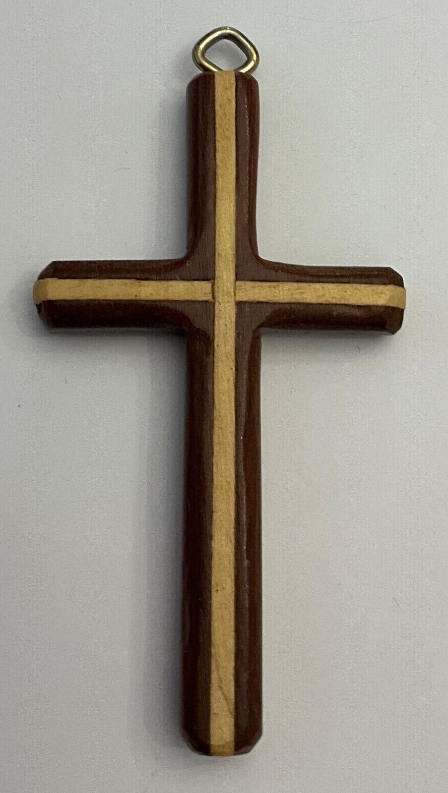 2 Different Wood Cross Pendant Christian Catholic 4\