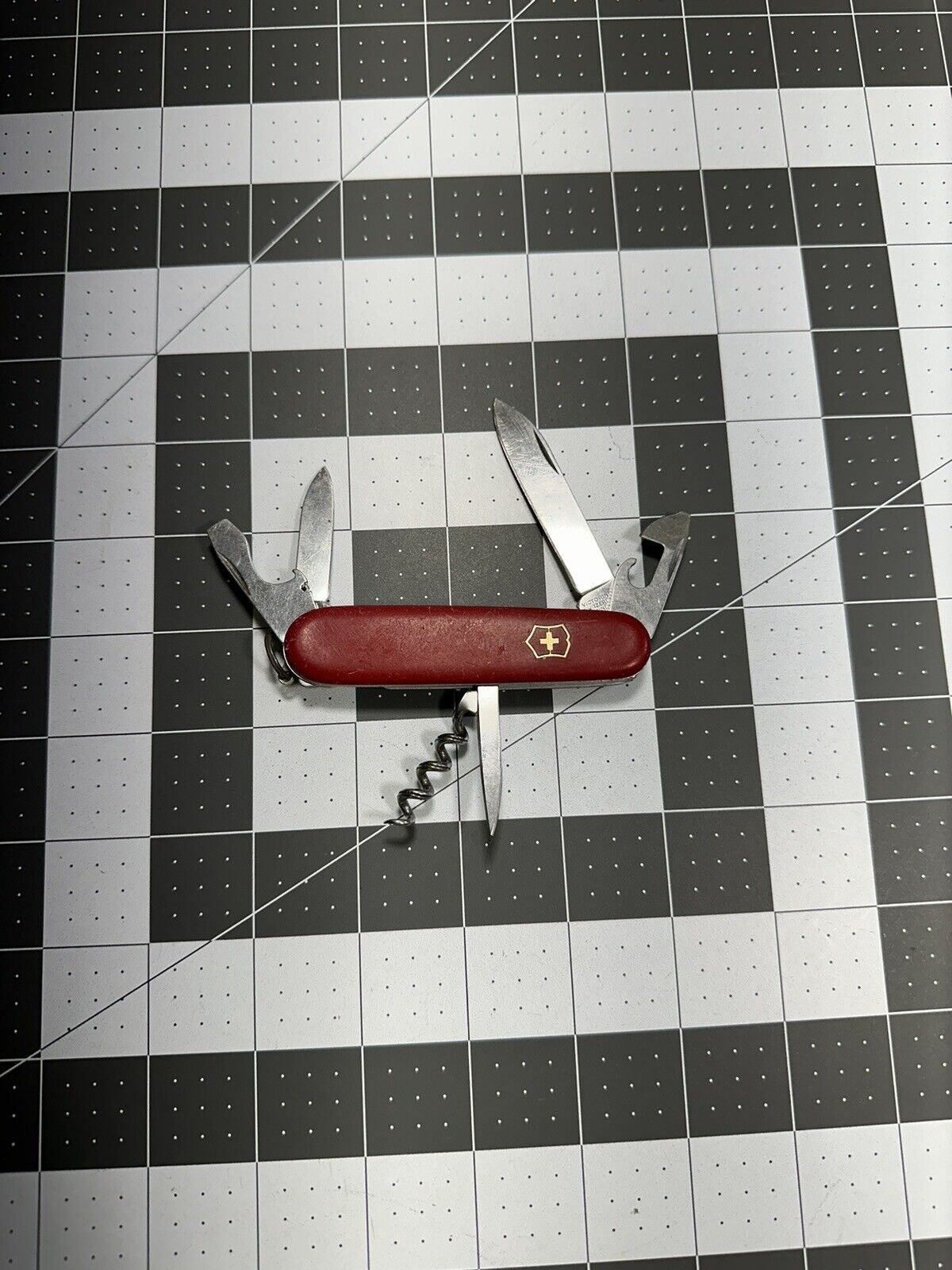 Victorinox Vintage Spartan Swiss Army Pocket Knife 91MM / Need Sharp* Pre 1970’s