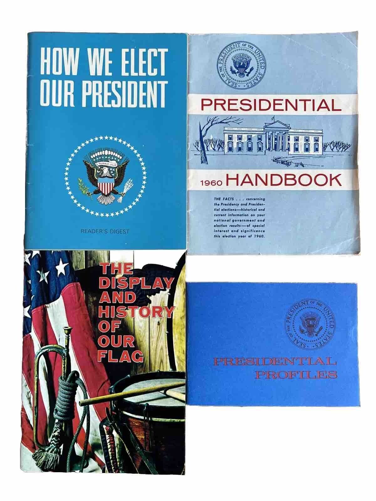 VTG 1960-68 Readers Digest Collectible Presidential Flags History Books