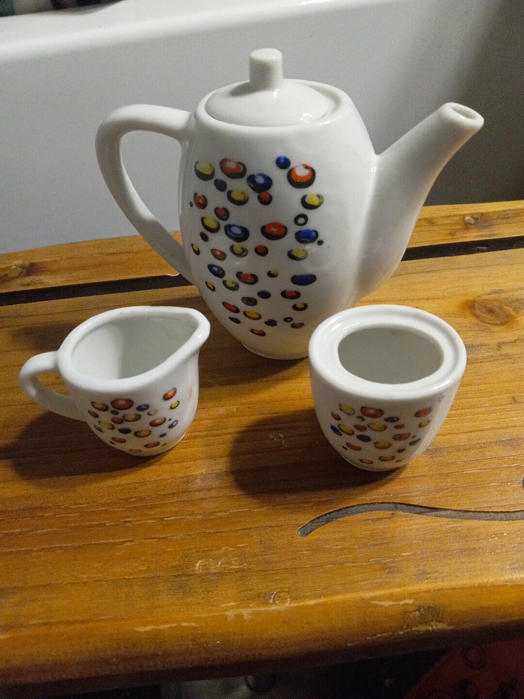 Vintage Made In Japan Porcelain Tea Set