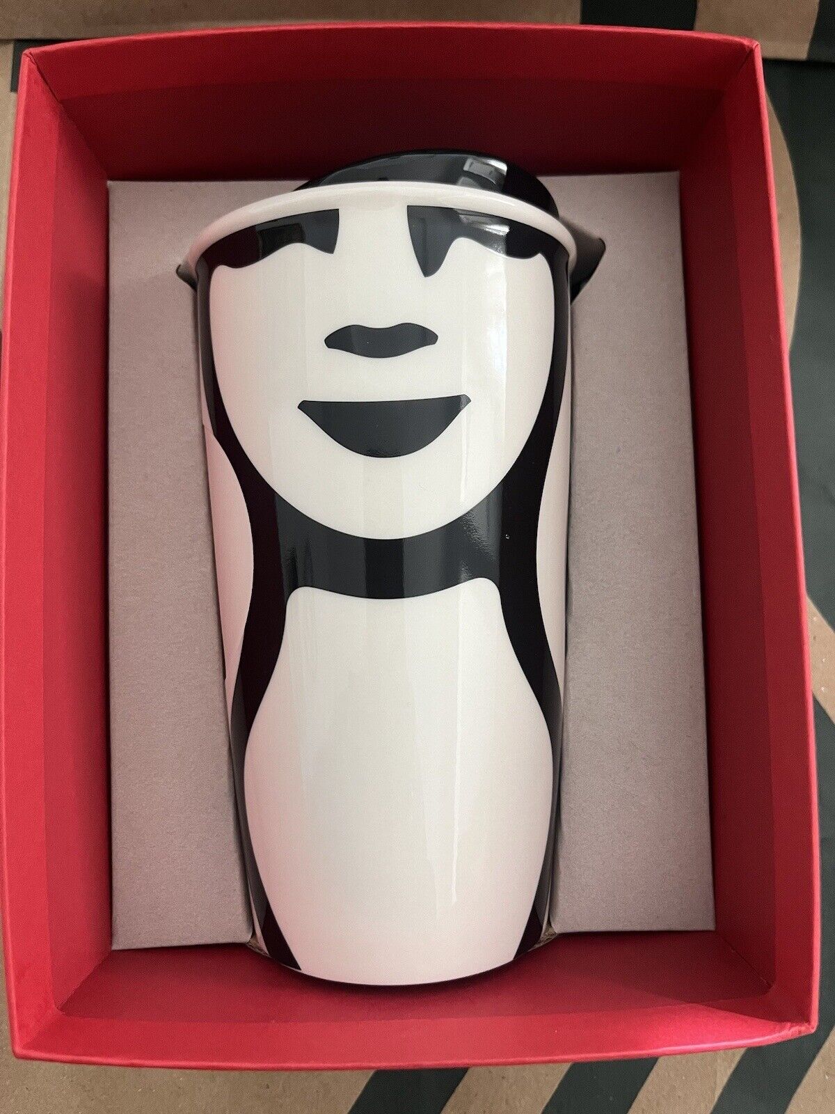 Starbucks 2015 Dot Collection Supergraphic Travel Tumbler Mug NIB To Go Cup