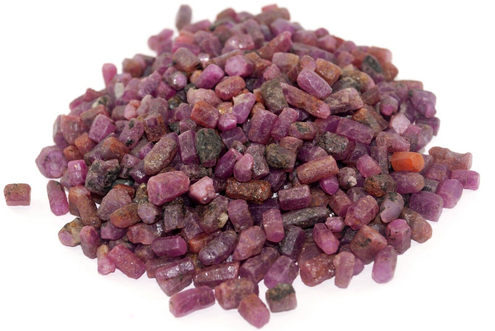 300 Ct GIE Certified Tanzanian Natural Crystal Red Ruby Rough Untreated Lot