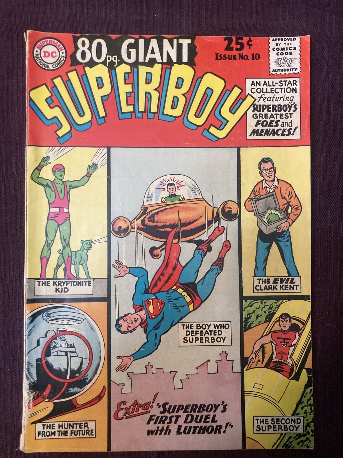 Super Boy 80 Page Giant Annual #10 Superman Silver Age 1965 DC Comics