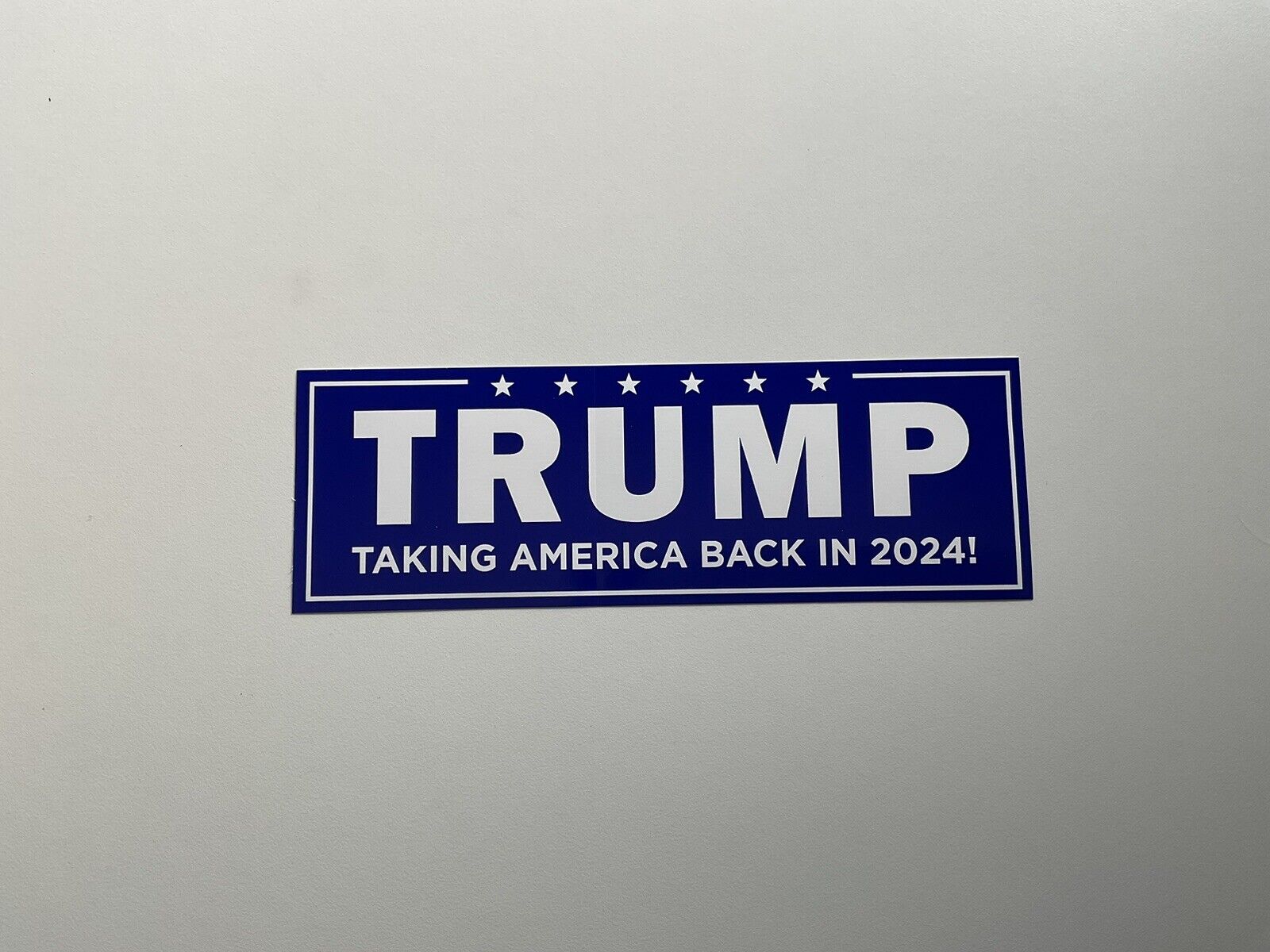 TRUMP 2024  bumper sticker stickers MADE IN USA  MAGA