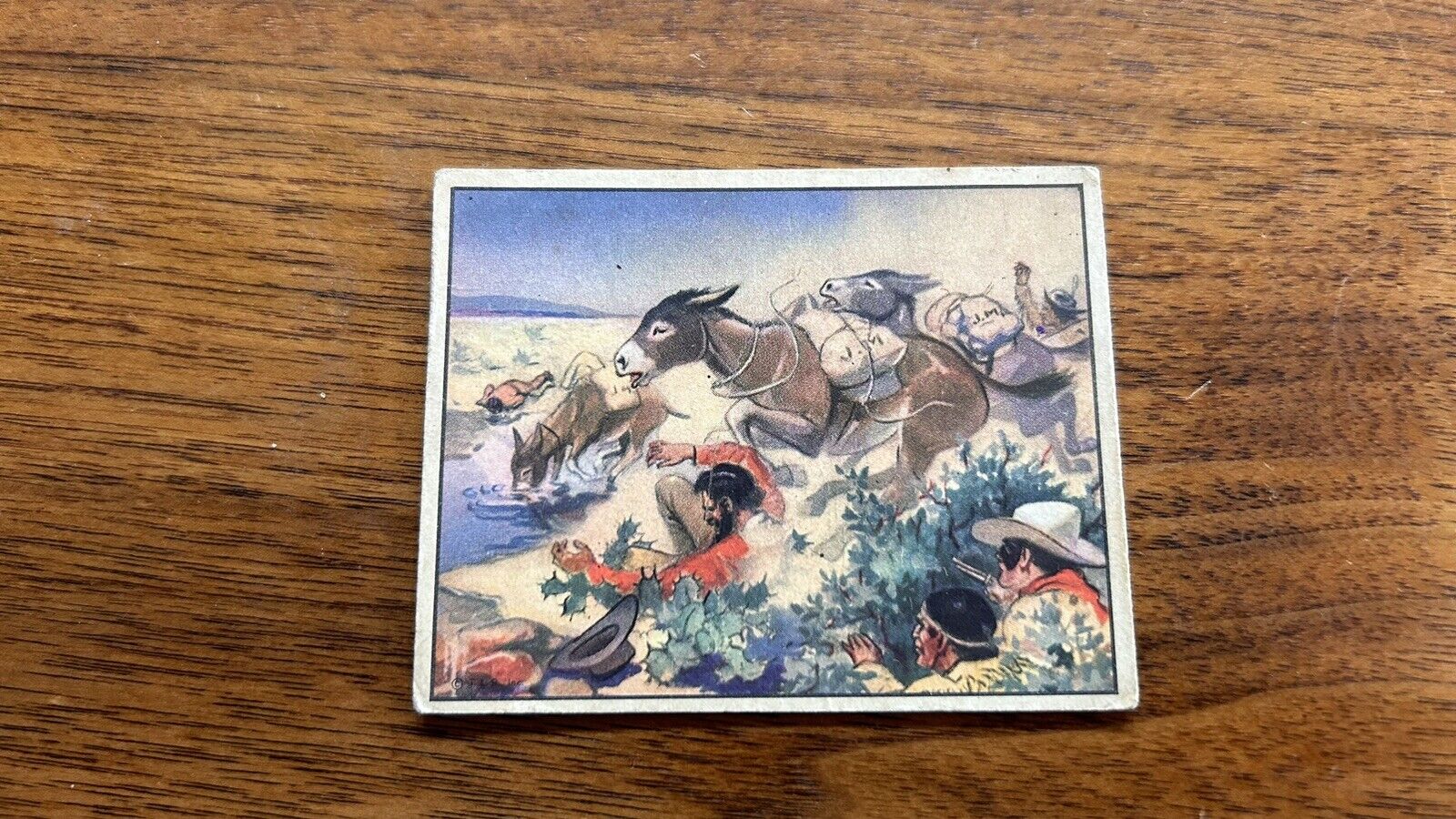 Vintage 1940 Lone Ranger Philadelphia Gum Card #20