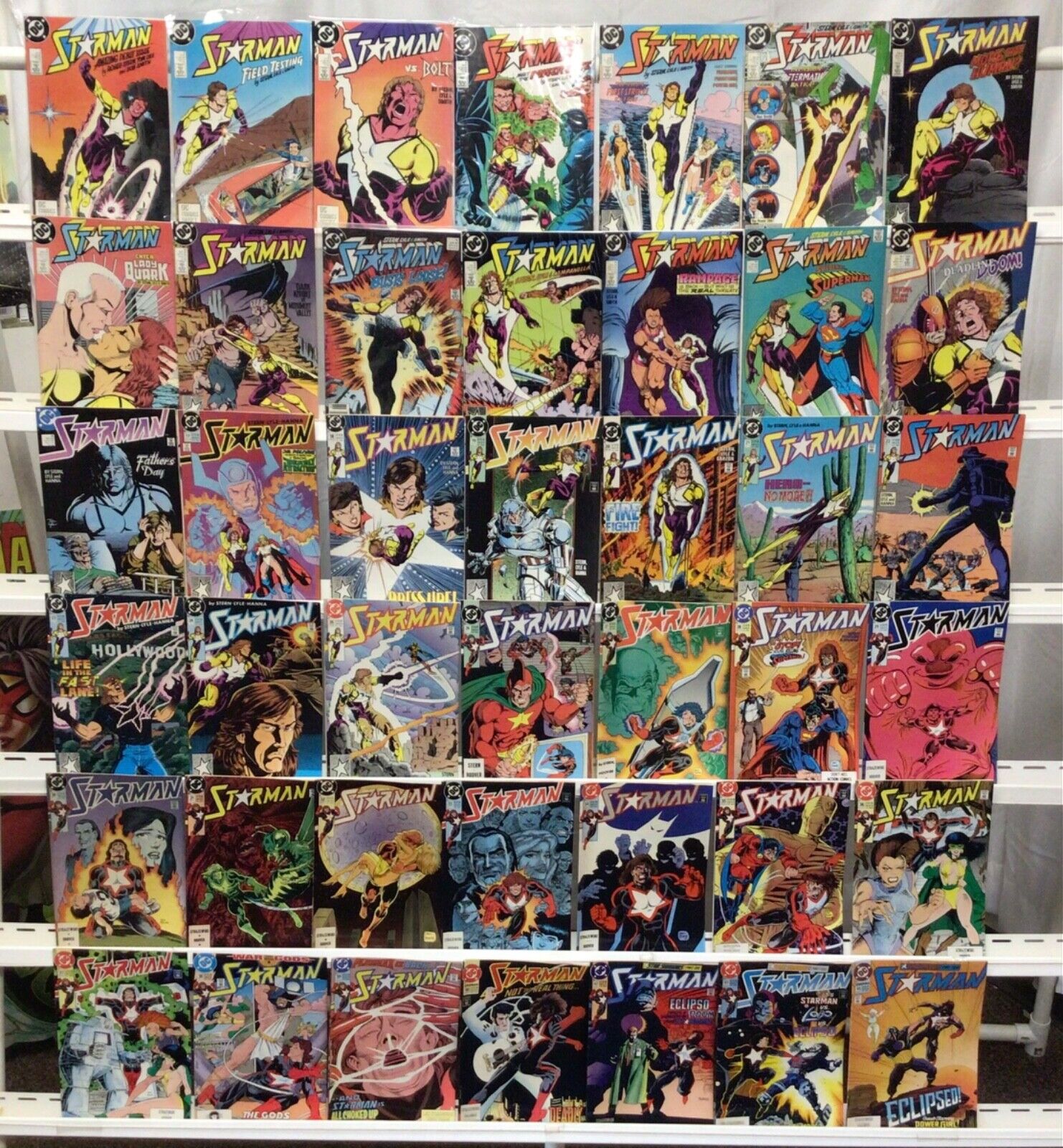 DC Comics Starman Run Lot 1-45 Missing 9,41,44 VF