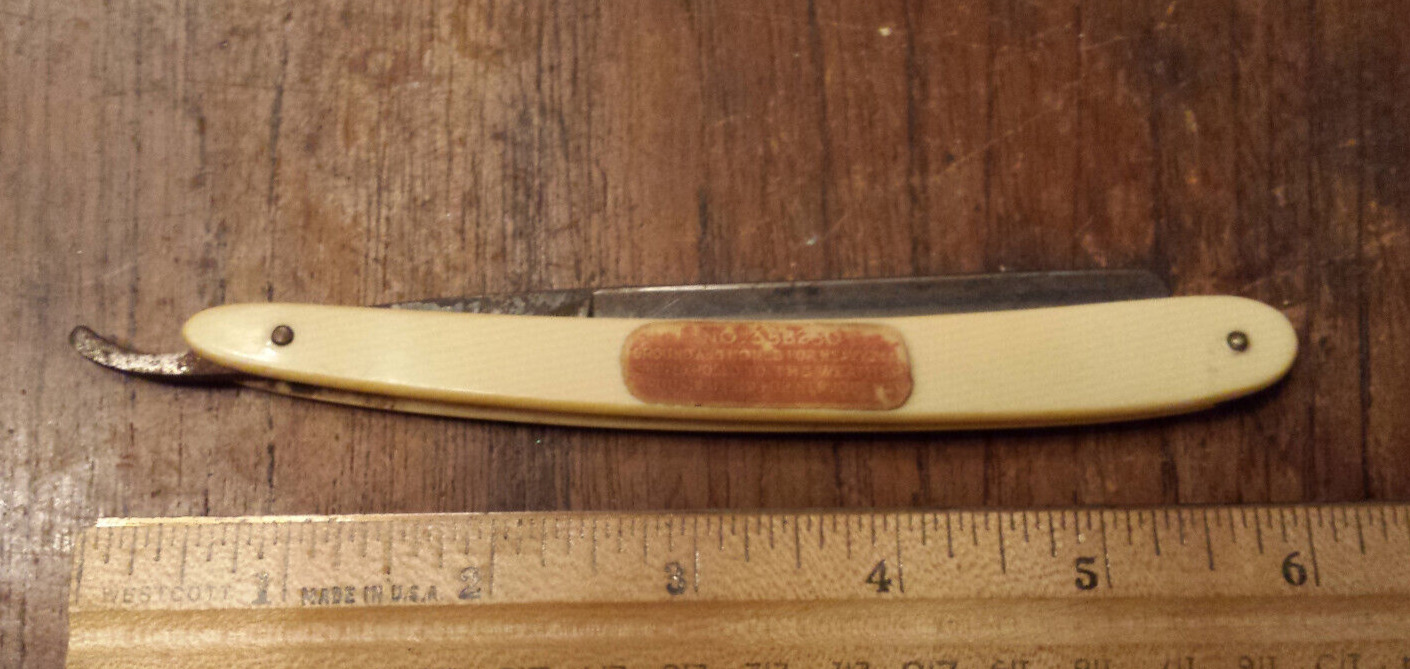 vintage Straight Razor - Robeson Shur Edge - The Razor That Fits your Face