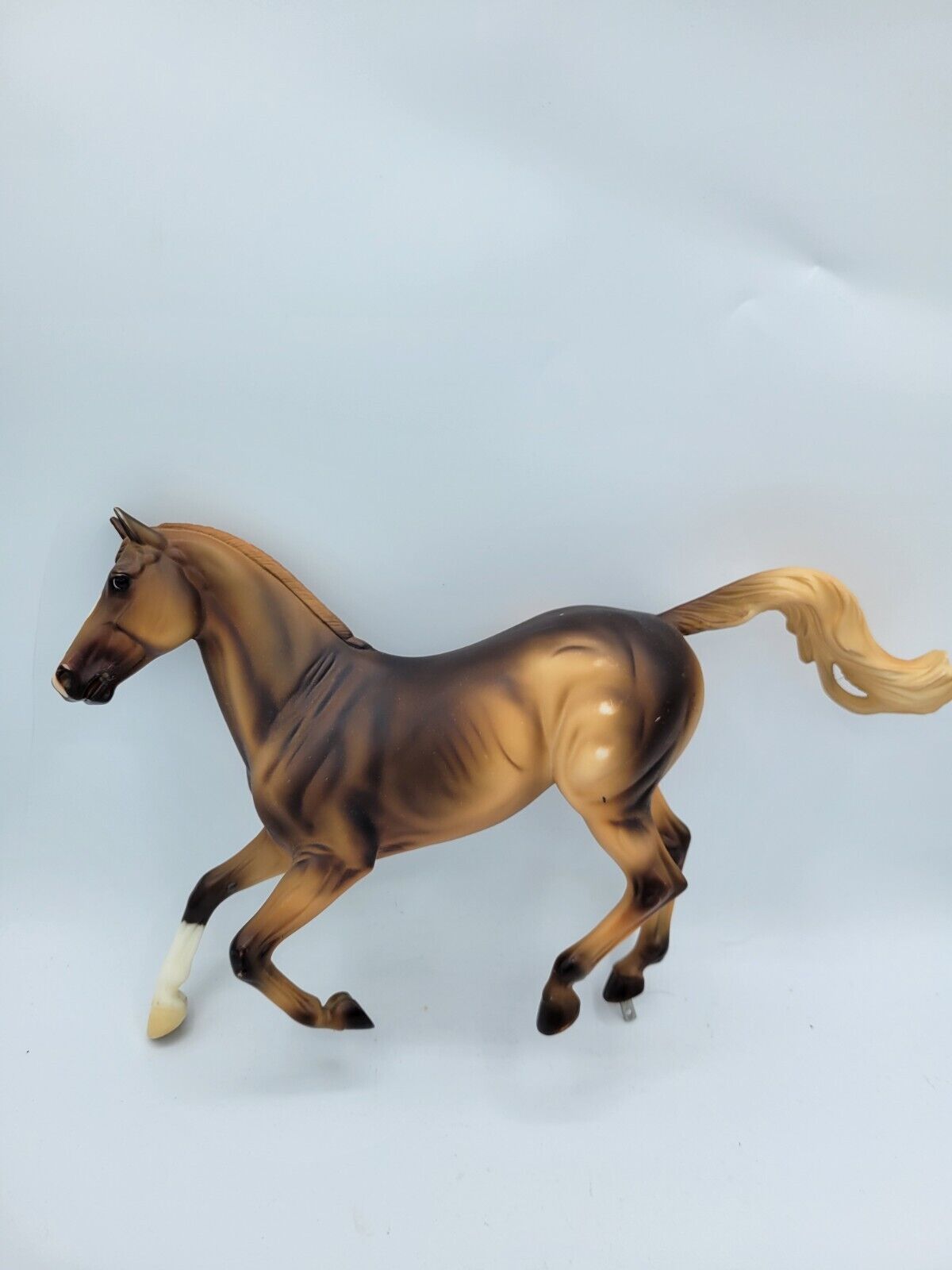 Breyer Model Horse JCP Flaxen Show Jumping Warmblood Rare No Stand Has Rubs