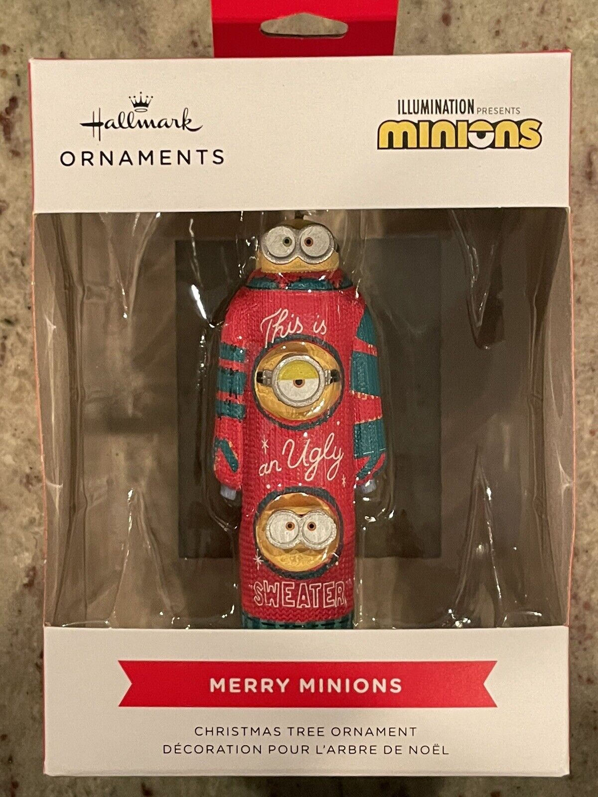 Hallmark Ornament -Merry Minions-Brand New