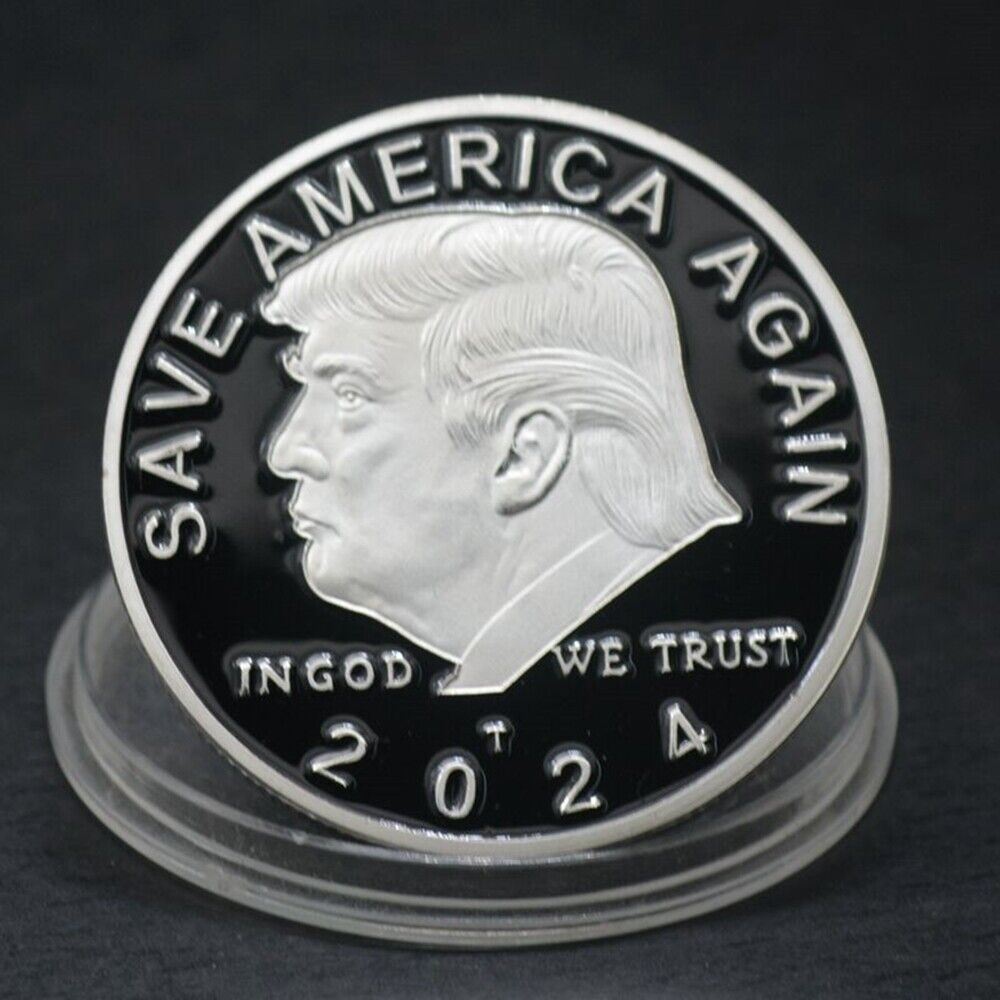 2024 US President Donald Trump EAGLE Commemorative Coin Save America Again