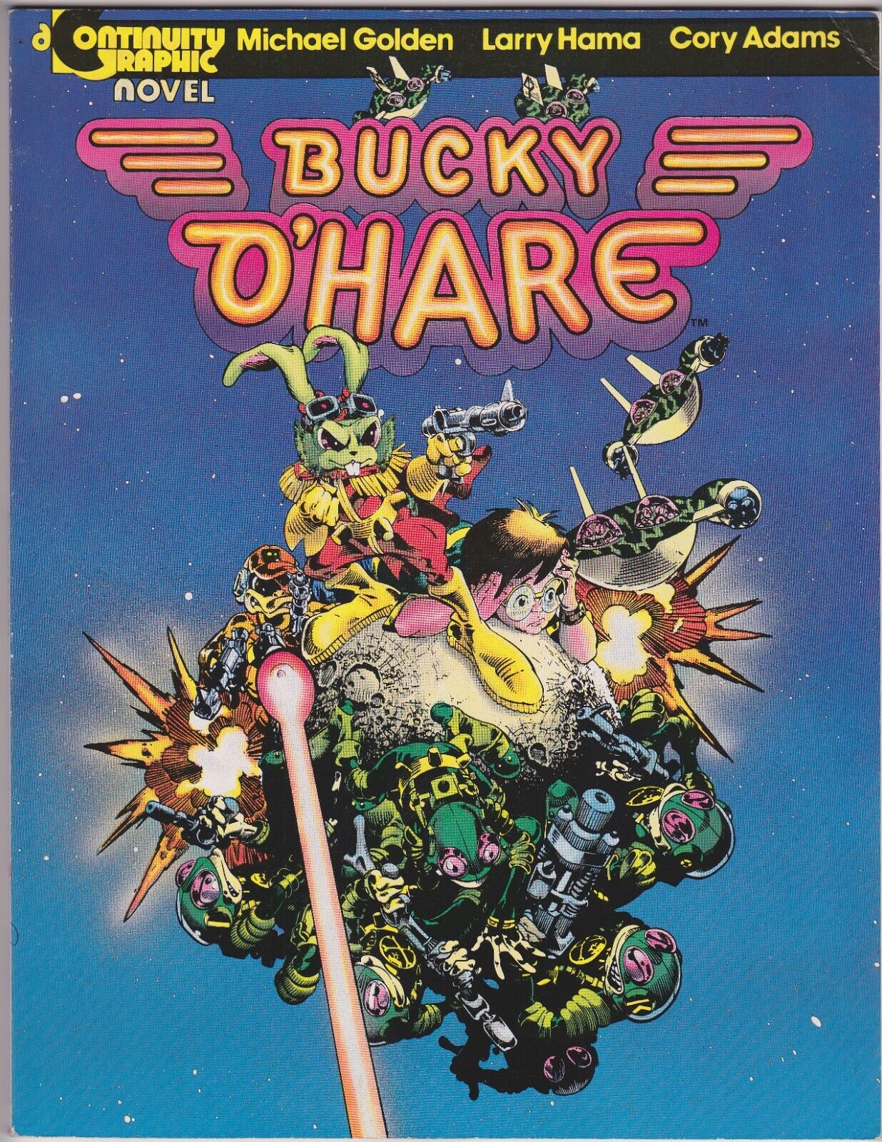GN BUCKY O\'HARE 1986 CONTINUITY MICHAEL GOLDEN LARRY HAMA CLASSIC GRAPHIC NOVEL