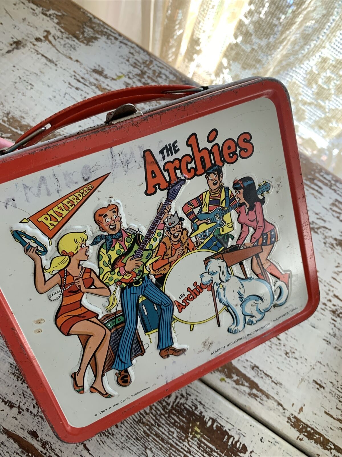 Vintage Metal Archie Lunchbox 1969