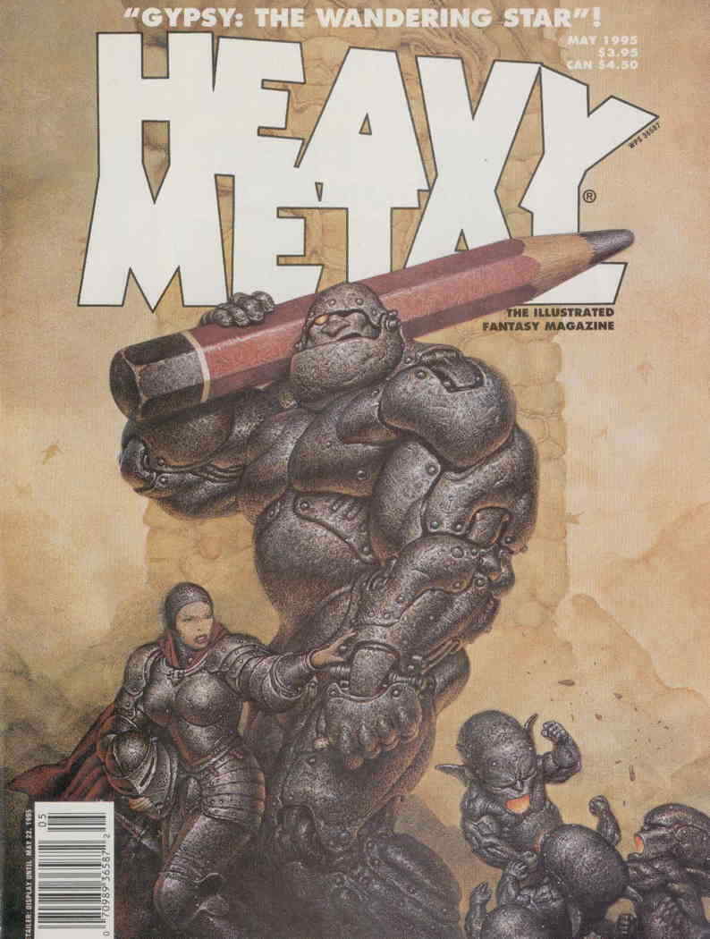 Heavy Metal #158 VF; Metal Mammoth | May 1995 magazine - we combine shipping