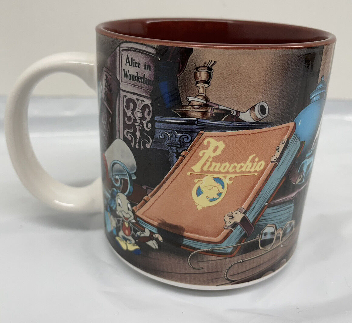 Vintage 1990's Pinocchio Coffee Mug Disney Store Ceramic 
