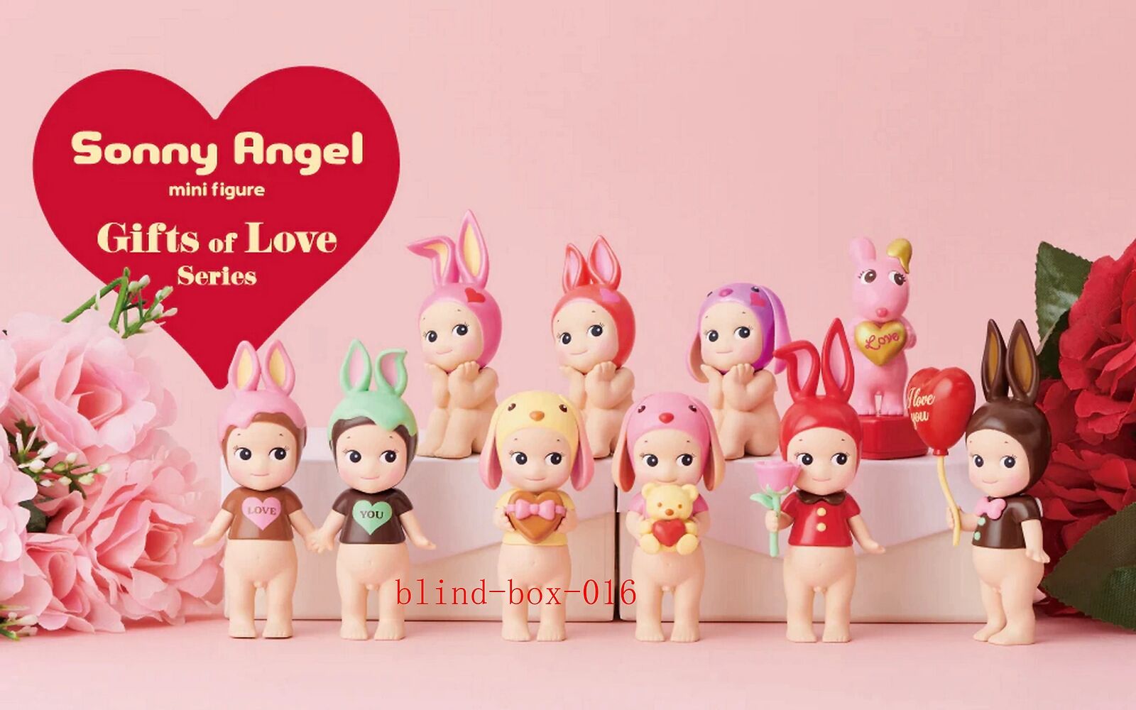 Authentic Sonny Angel Gifts Of Love Series  (6 Blind Box Figure)  One Set Toy！